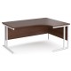 Maestro Cantilever Ergonomic Corner Office Desk